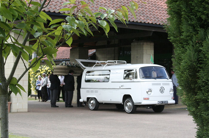 Funeral Transport - VW Camper